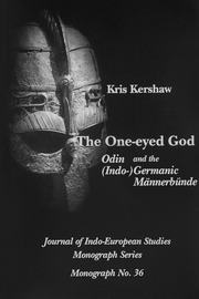 float-right small "Umschlag: Dr. Kris Kershaw, Odin, der einäugige Gott der indogermanischen Männerbünde (Arun, Uhlstädt-Kirchhasel 2017)"