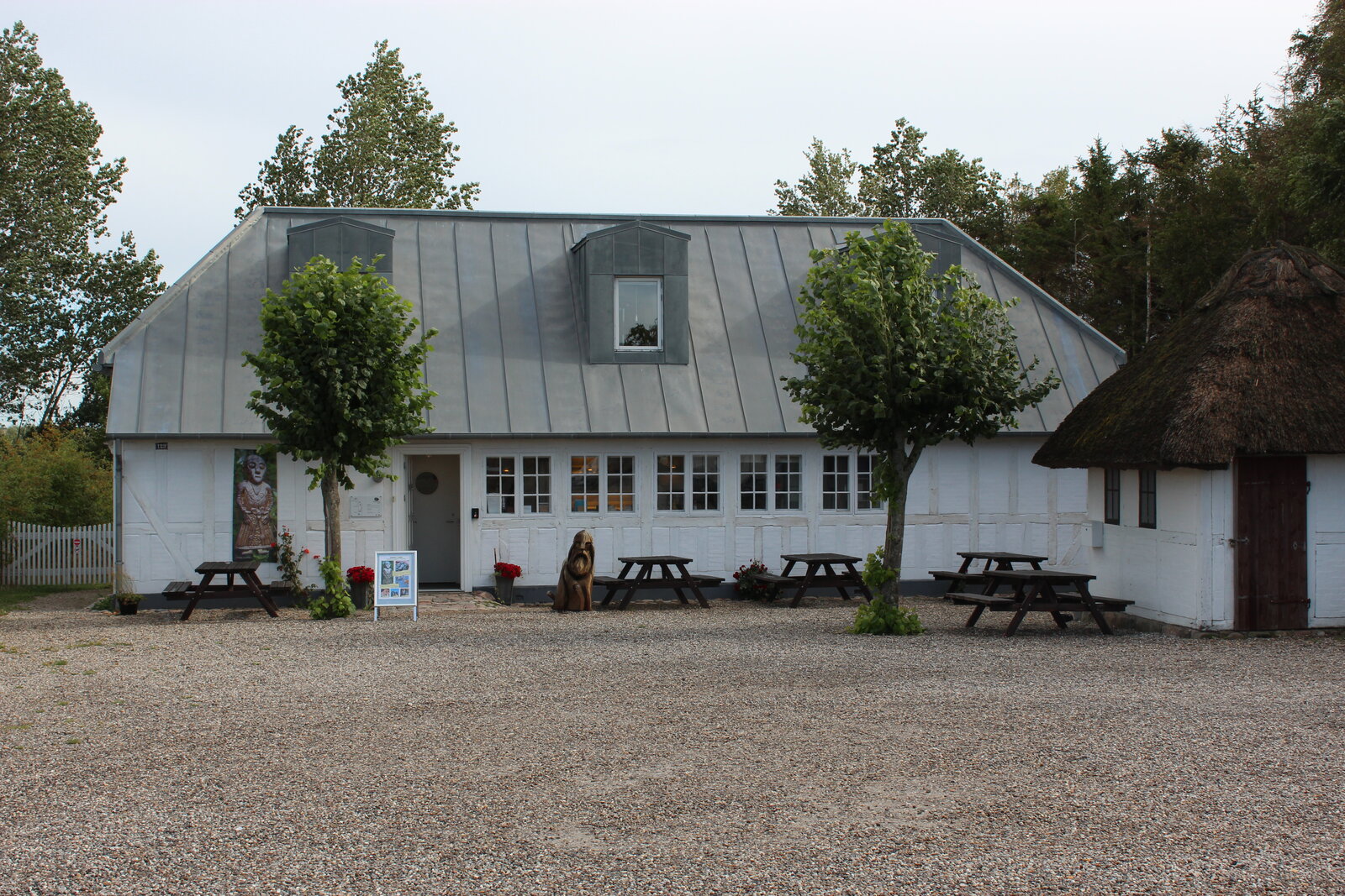 Vikingemuseet Ladby, Eingang