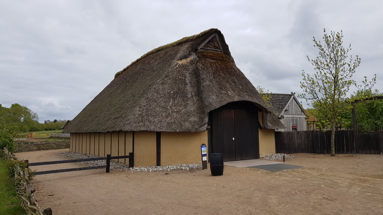 Ribe VikingeCenter, Eingang