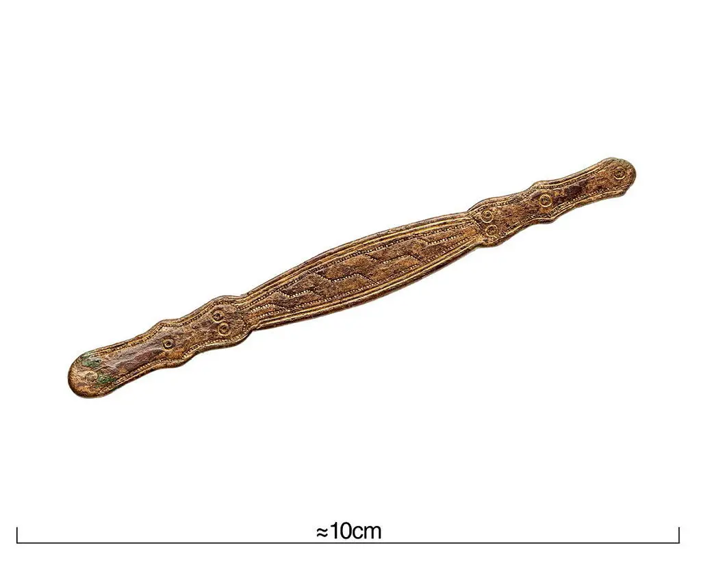Perlenverteiler aus Grab 232, Ire, SHM 475842_HST